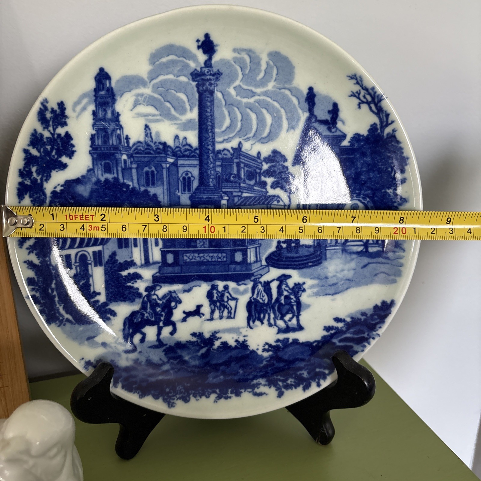 8 1/2” Decorative Plate Vintage Flow Ironstone Plate