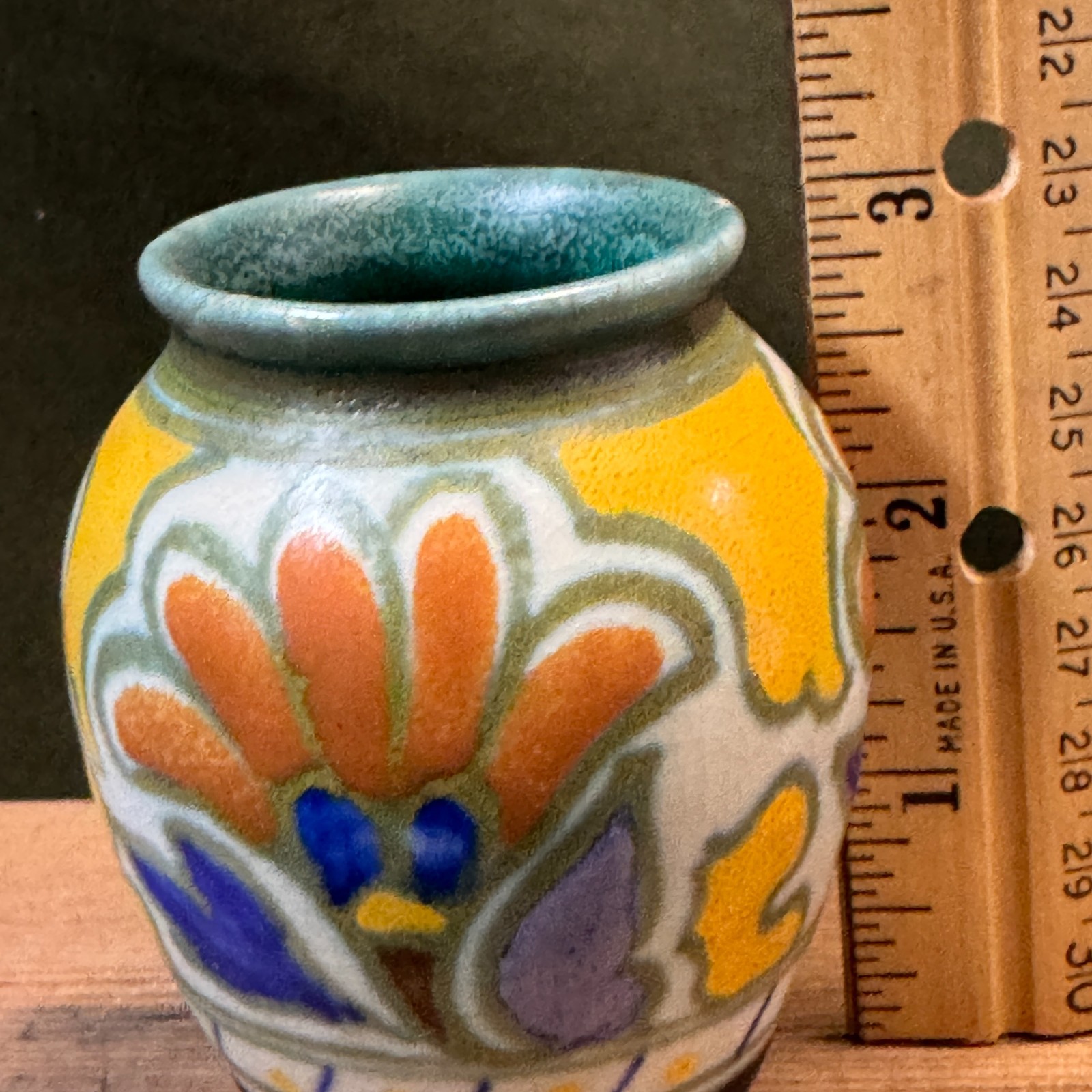 1950’s Gouda Royal Zuid-Holland METZ Vase Jug Pitcher Vintage