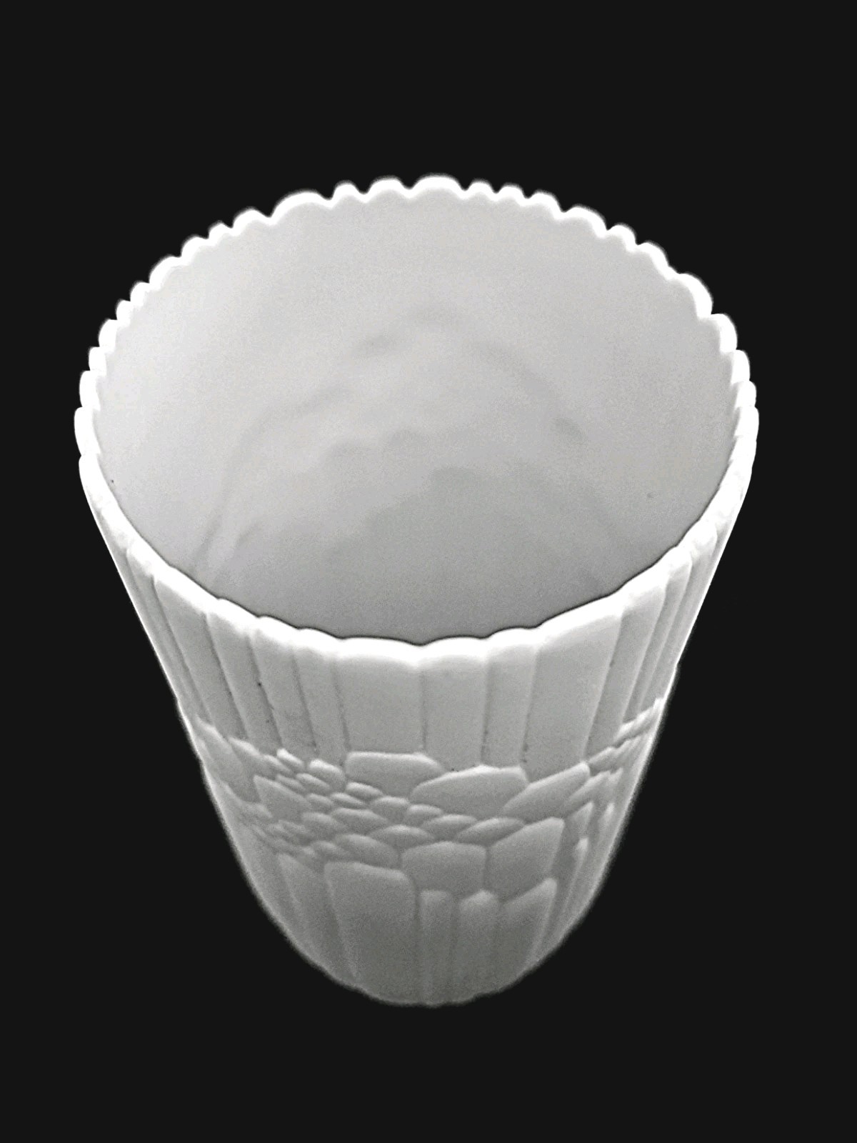 Rosenthal Studio Line Vase by Rosamunde Nairac ANEMONE White Bisque Porcelain