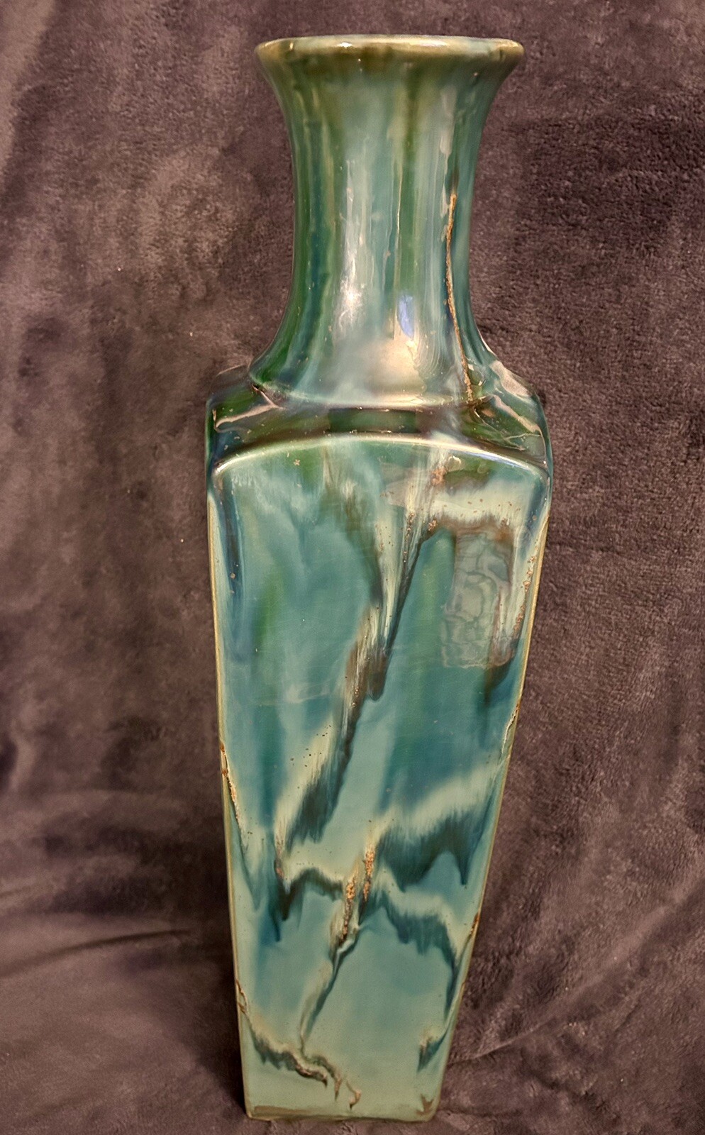 MCM Pottery Floor Vase 23”H