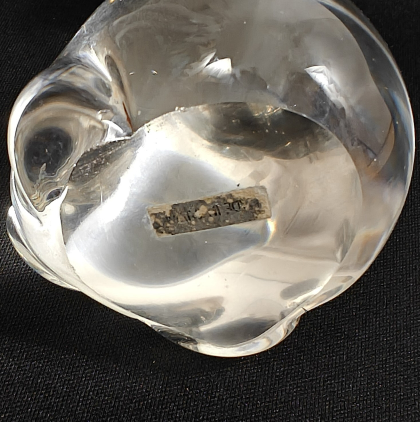 Vintage Emerald Green & Clear Art Glass Bunny Cat Turtle Bird Squirrel Figurines