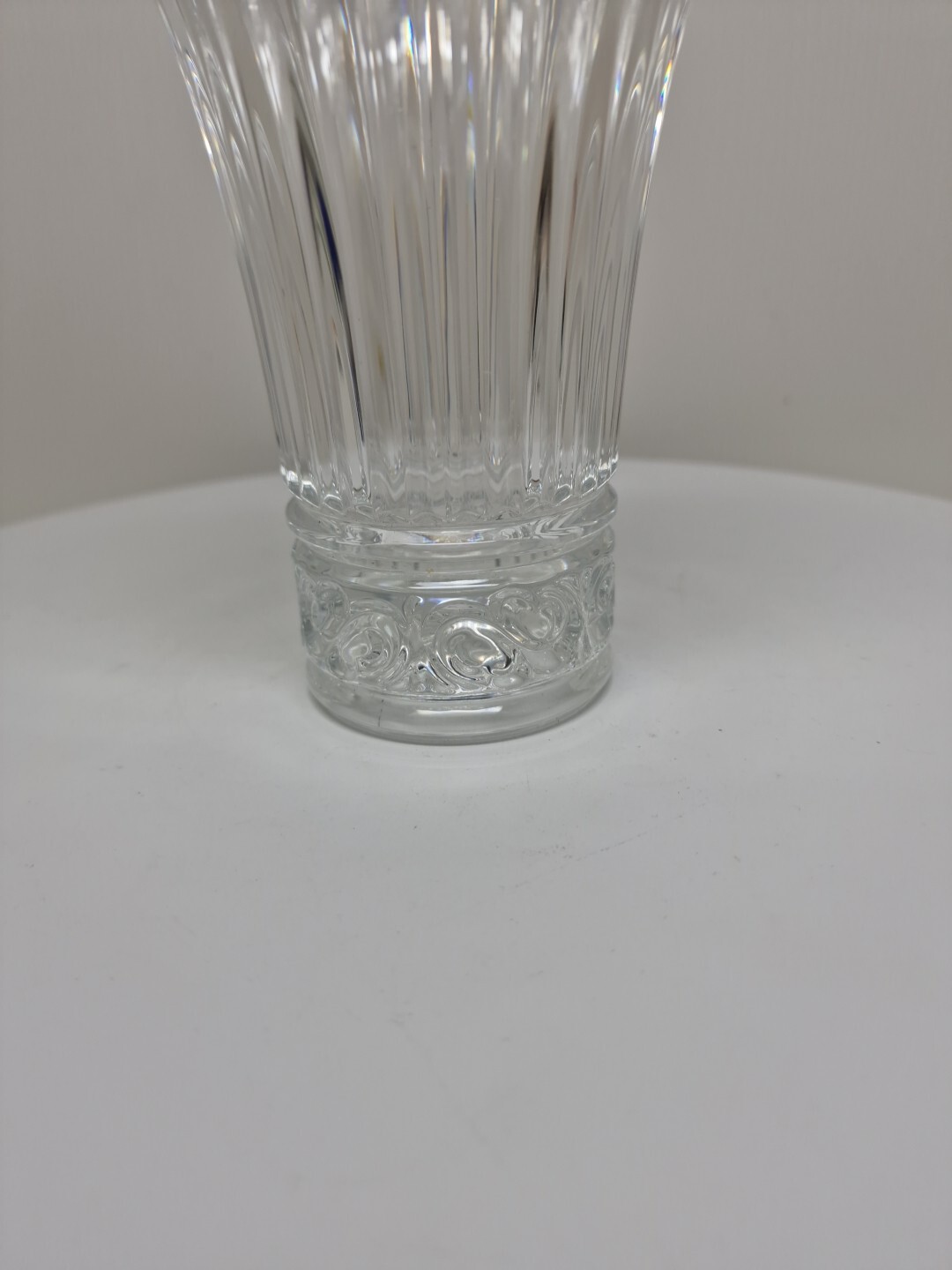 Vintage Cristal D’arques-Durand CARROUSEL 6.5″H Flower Vase Fluted D51