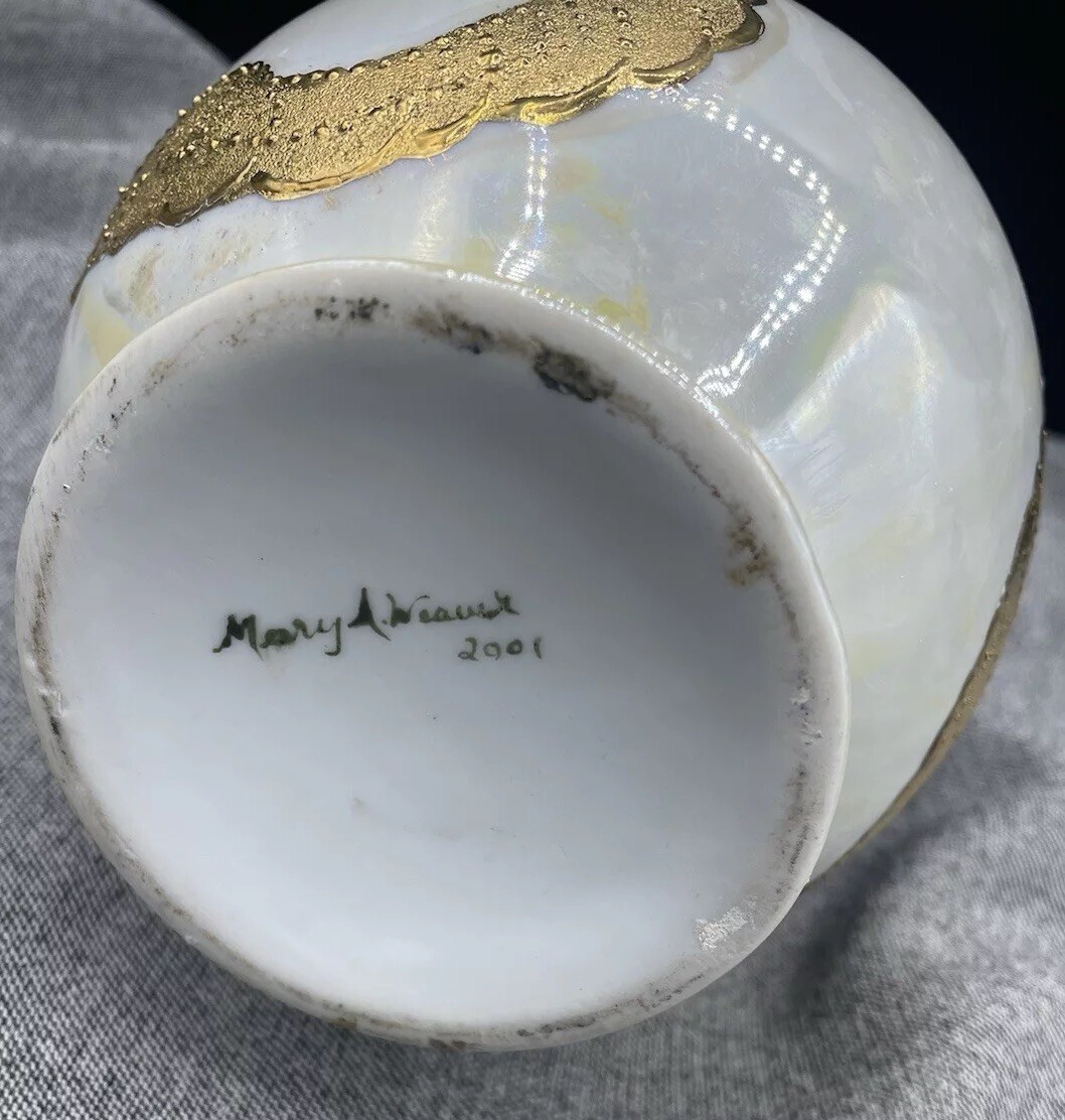 Beautiful and Unique Vase signed by Artist 2001