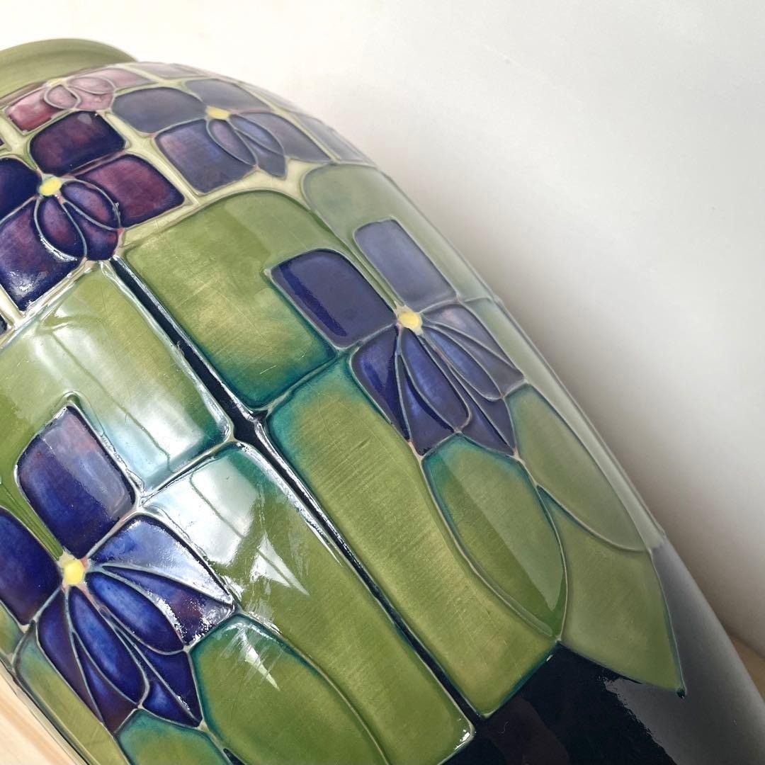 Moorcroft Flower Vase Art Nouveau Pottery Arts and Crafts