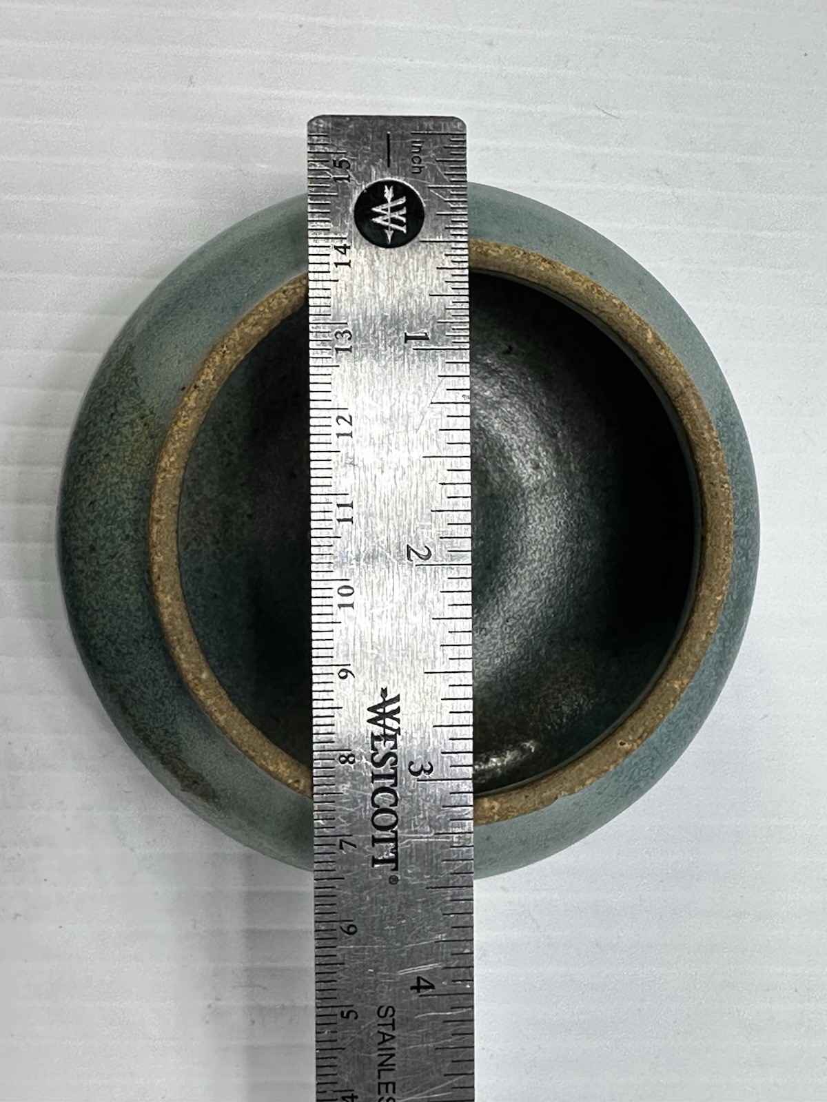 Vintage Handmade Studio Art Pottery Stoneware Lidded Trinket Box Jar Signed