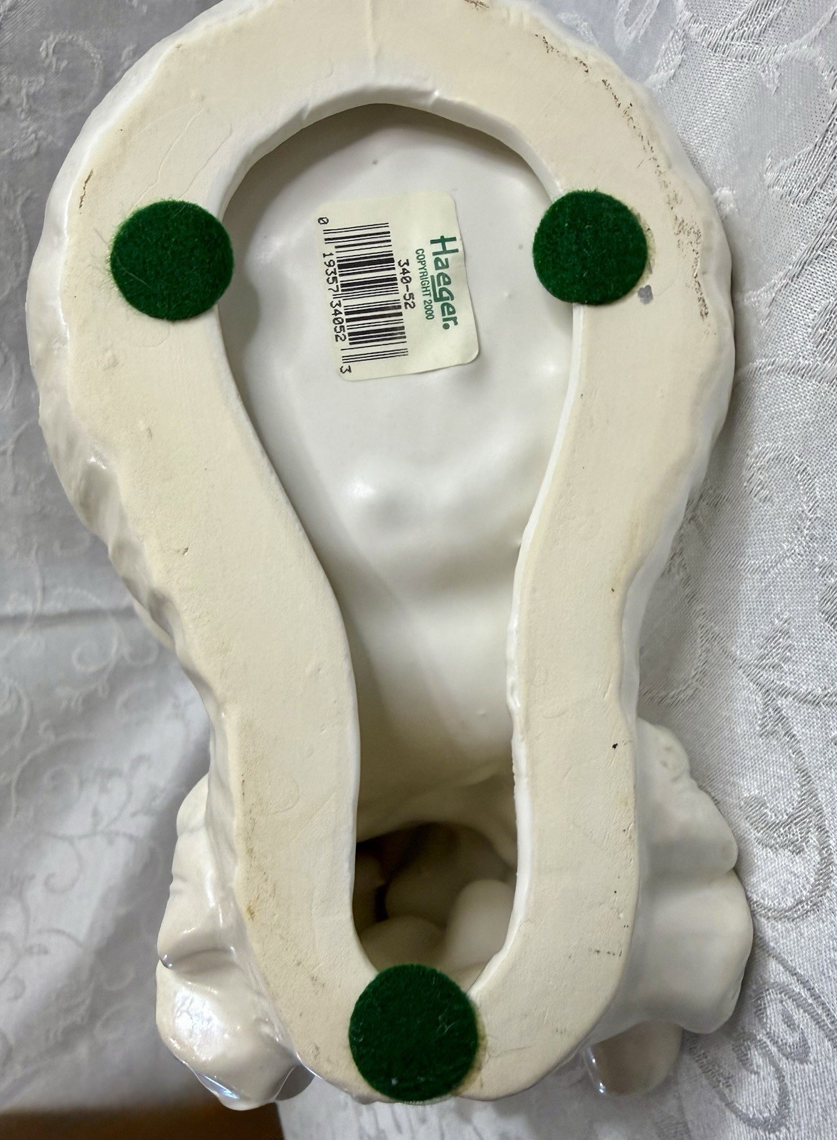 MCM Vintage Haeger USA Pottery Ceramic Hummingbird Planter w/Glass Insert
