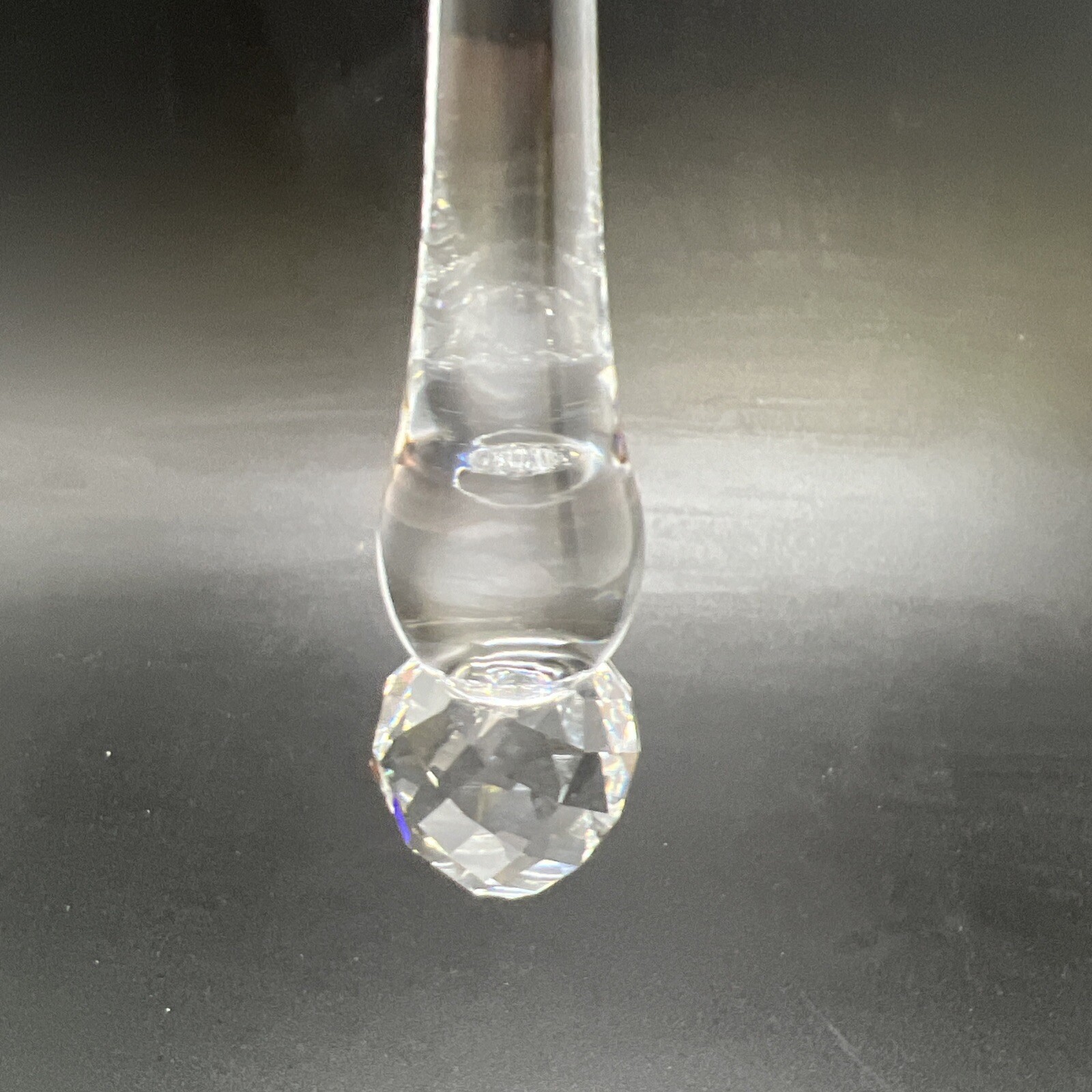 Crystal Chandelier Part Ornament Sun Catcher Clear Glass 5.4 Inches