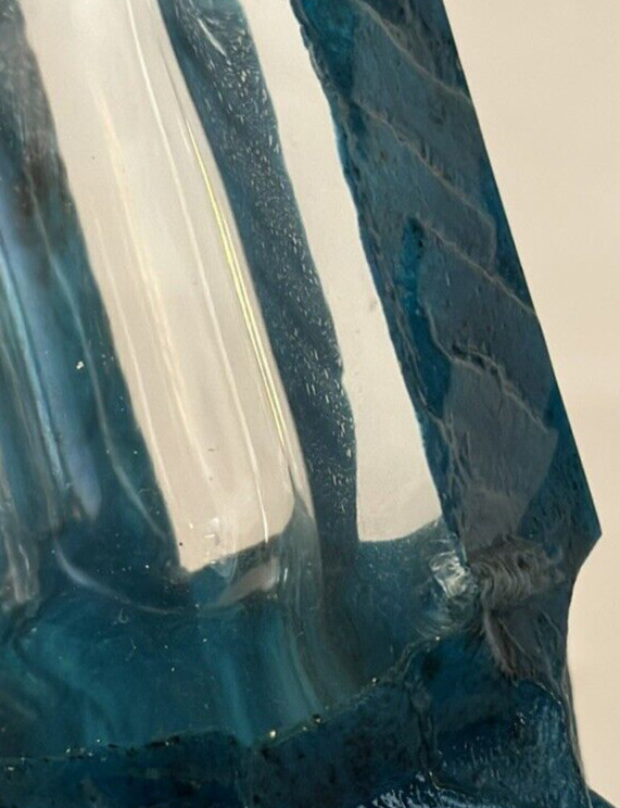 DAUM FRANCE “ARGOS” CRYSTAL VASE DESIGNED BY CESAR BALDACCINI……CA.1970