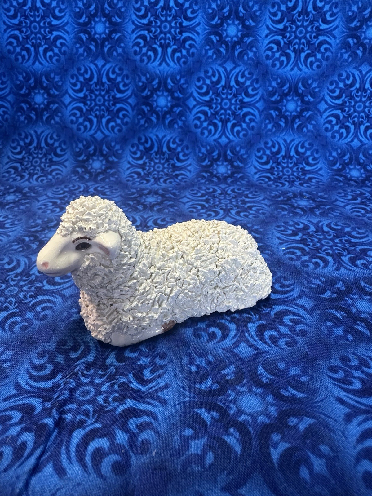 Lying Sheep Lamb – Possibly Staffordshire 19th Century Confetti