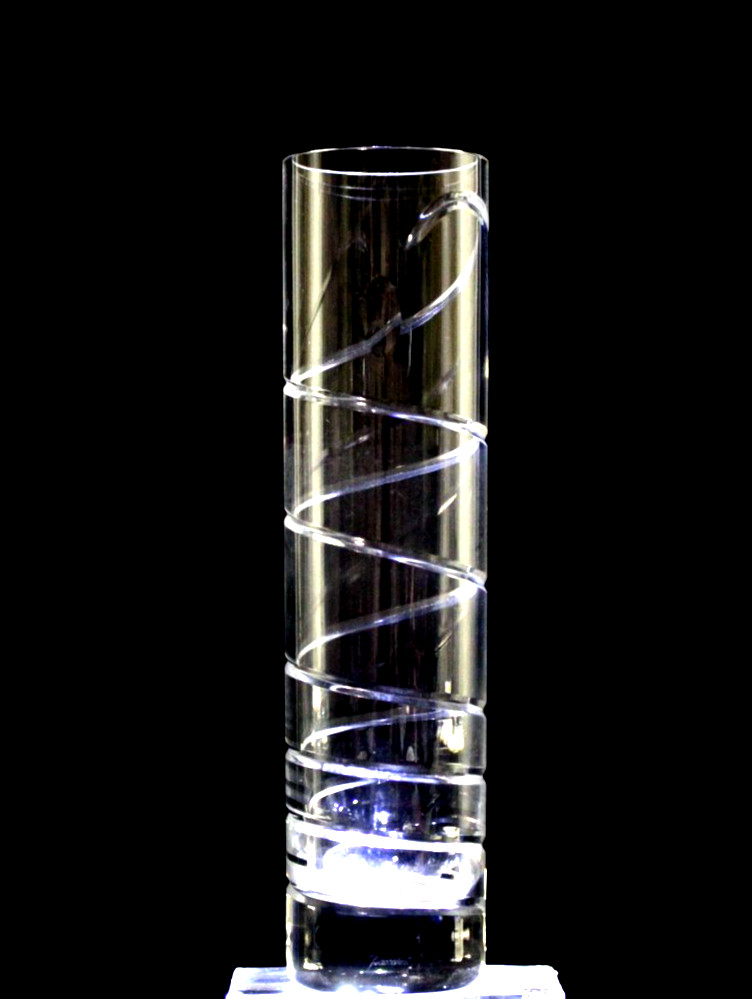 FLAWLESS Stunning BACCARAT France EQUINOXE Crystal FLOWER BUD VASE