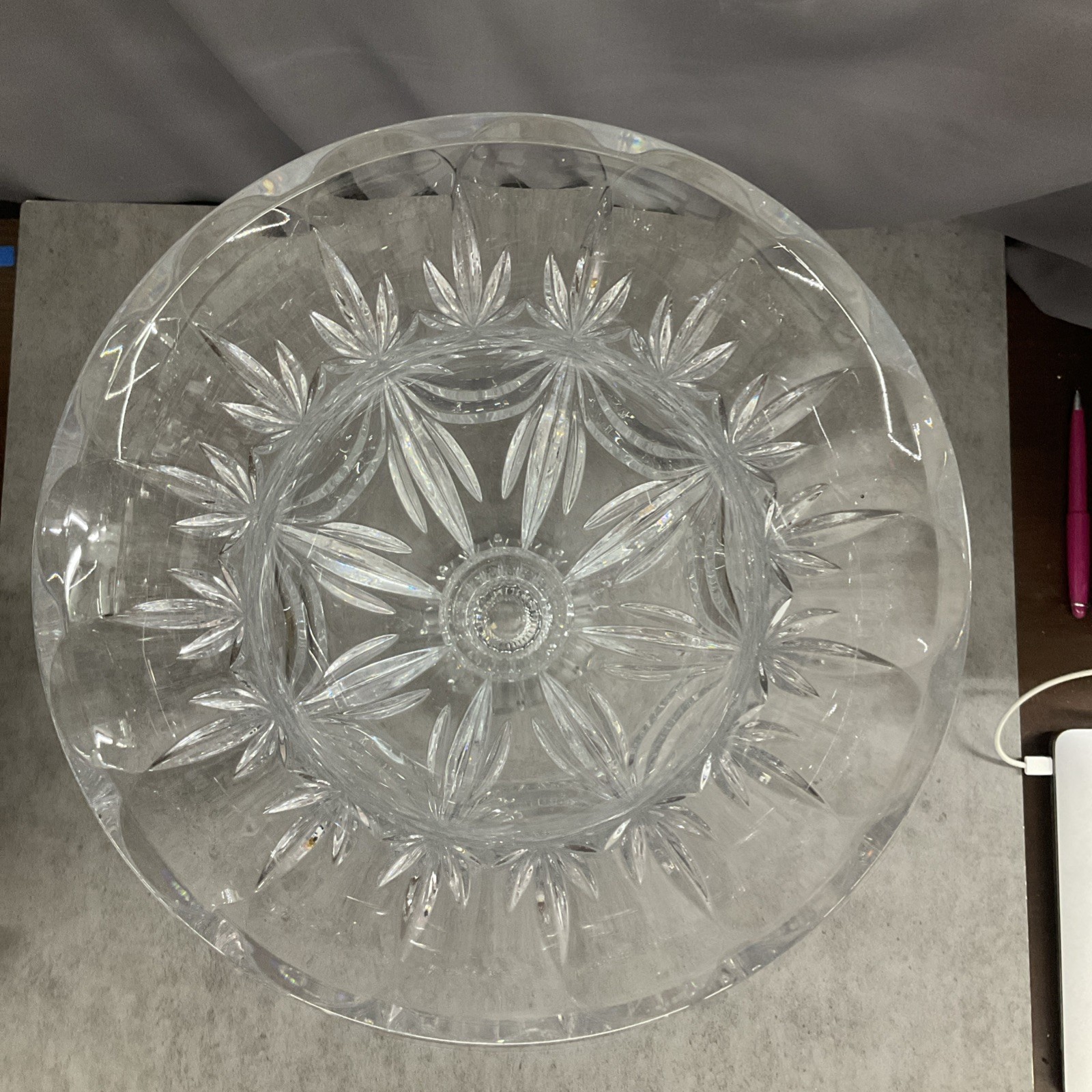Shannon Crystal Godinger Contessa Vase 12” 24% Lead Crystal
