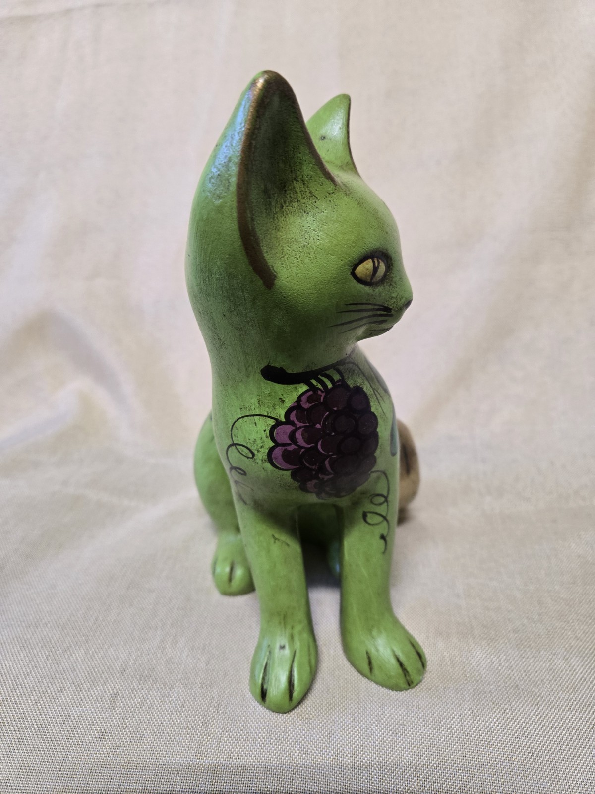 ITALIAN CAT – POTTERY CERAMIC ITALY STATUE Terracotta