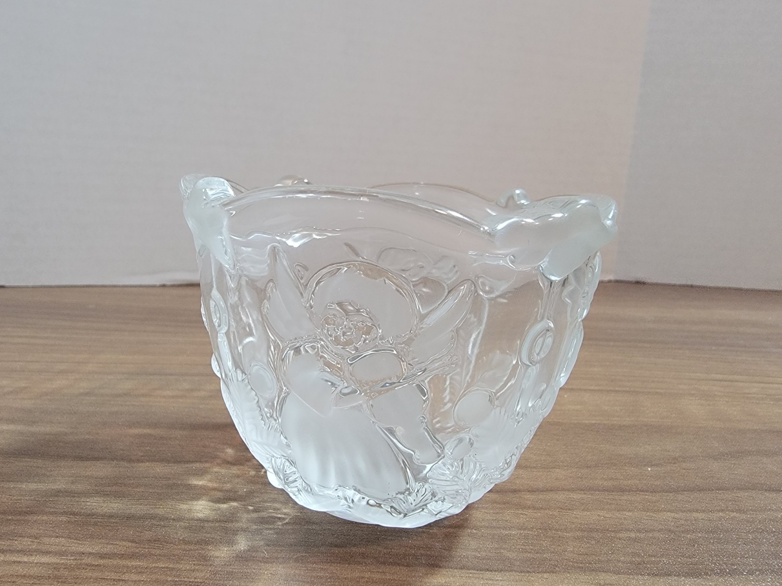 VTG Mikasa Angels Candle Holder Votive Candle Holiday Lights Christmas 1990s