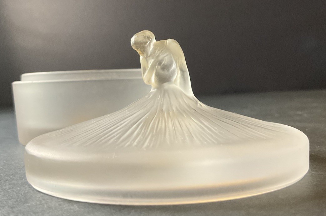 Lalique Frosted Ballerina Dresser Box 1 Of My Over 400 + Lalique Listings