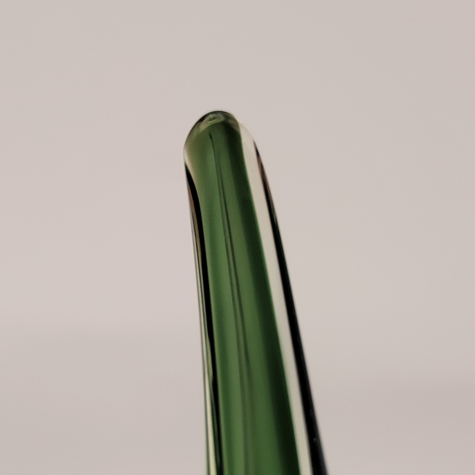 Murano Glass Sommerso Uranium 7″ Vase