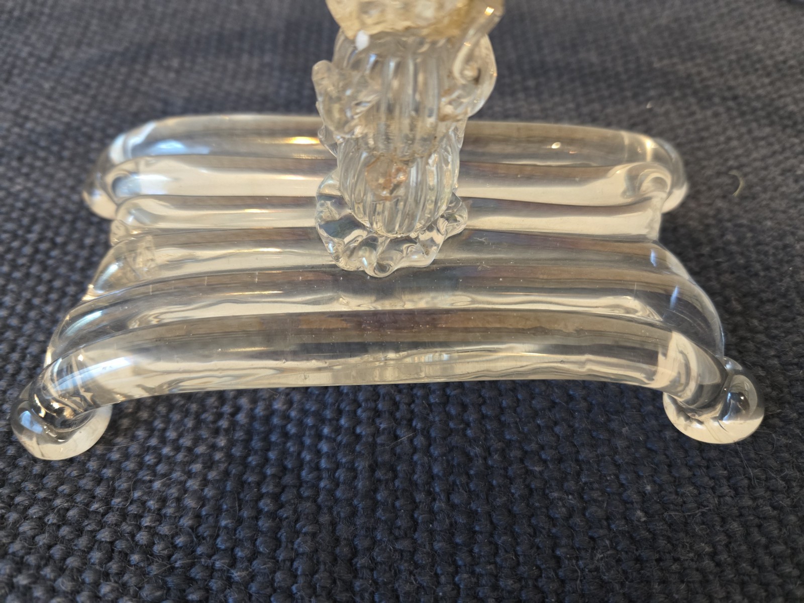 Rare Important Guido Balsamo Stella Iridescent Gazelle Venetian Glass 1930