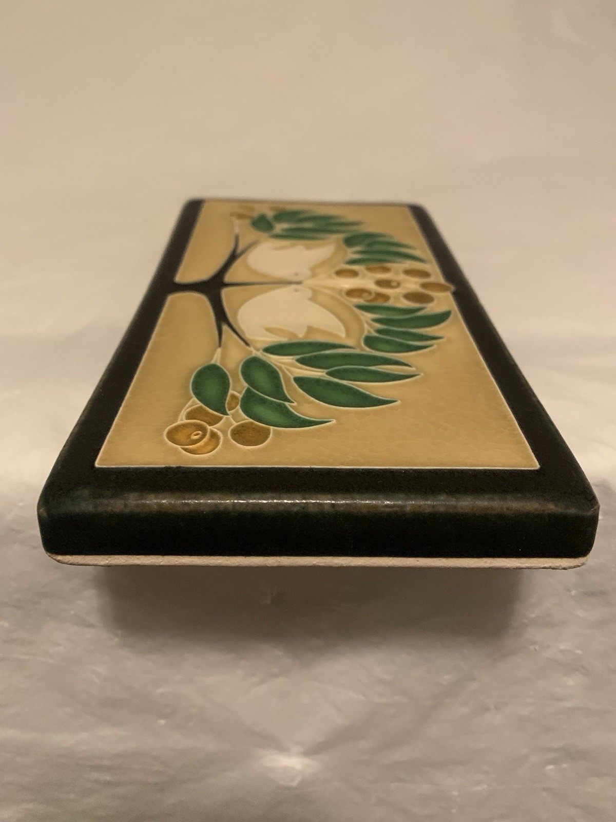 Motawi Tileworks Lovebirds Ceramic Art Tile