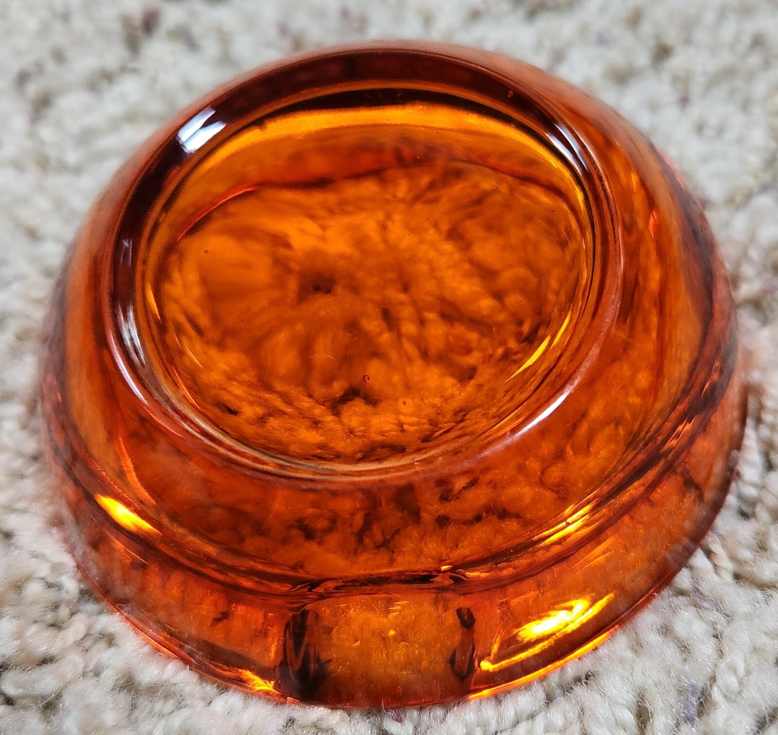 MCM Viking Epic Line Persimmon Small Orb Ashtray