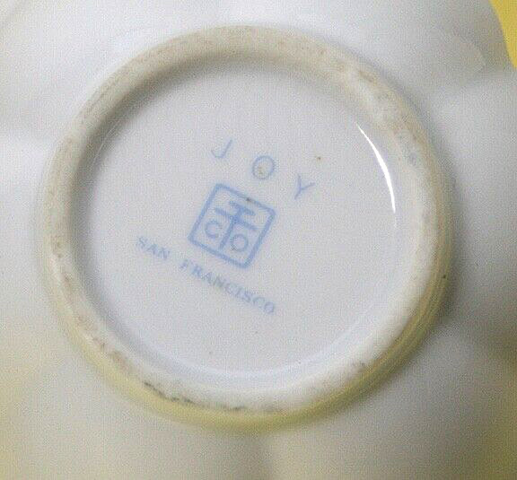 Takahashi Joy San Francisco Porcelain Trinket Basket