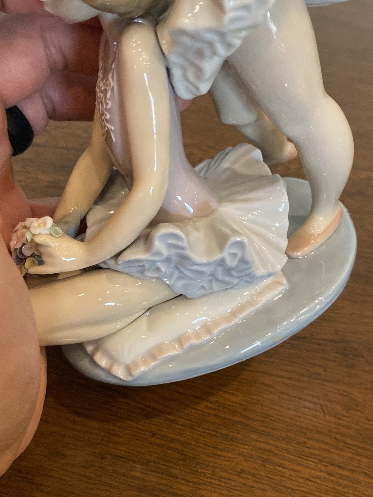 VTG LLADRO FIRST BALLET Glossy Porcelain Figurine #5714 8″H SPAIN
