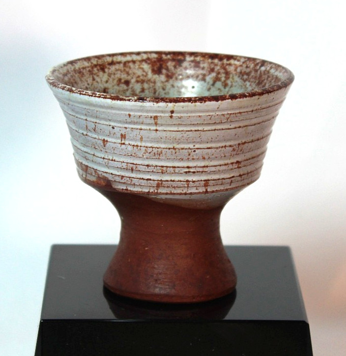 TAINA KURTZE Mid-Century Modern Scandinavian Finnish StudioArt Pottery Bowl Dish