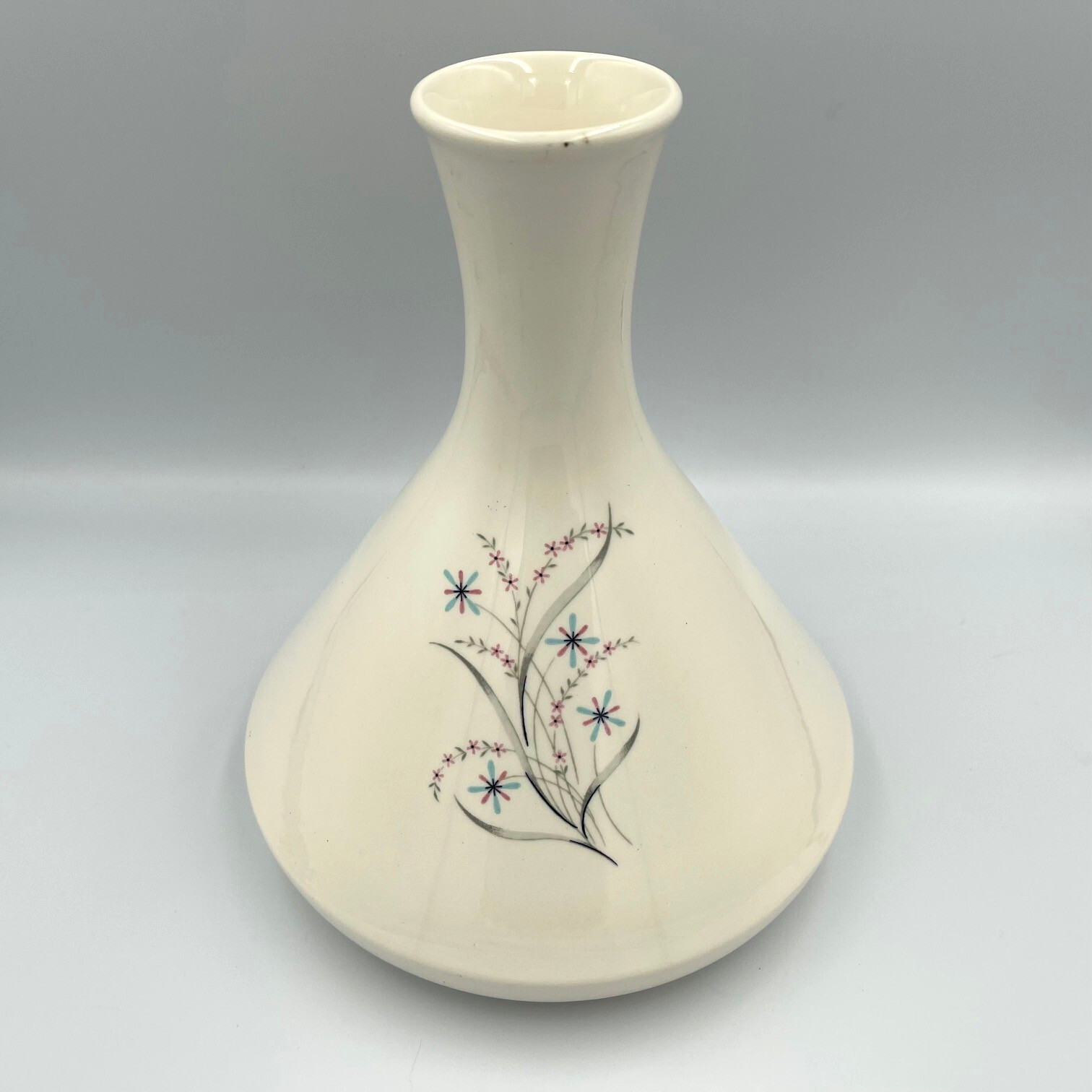 Rare Vtg Taylor Smith & Taylor Ever Yours “Windemere” Coffee Carafe Vase 9″