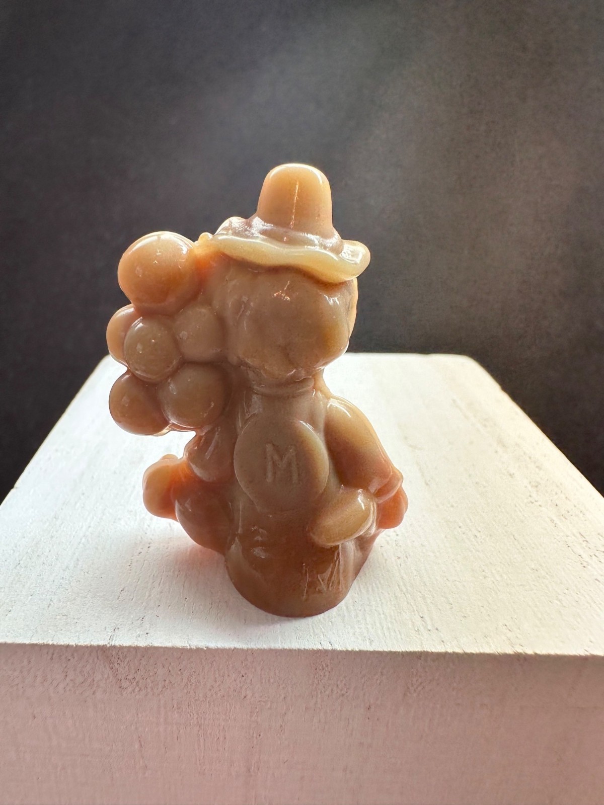 Mosser Glass Pee Wee Clown Alphabet Letter M