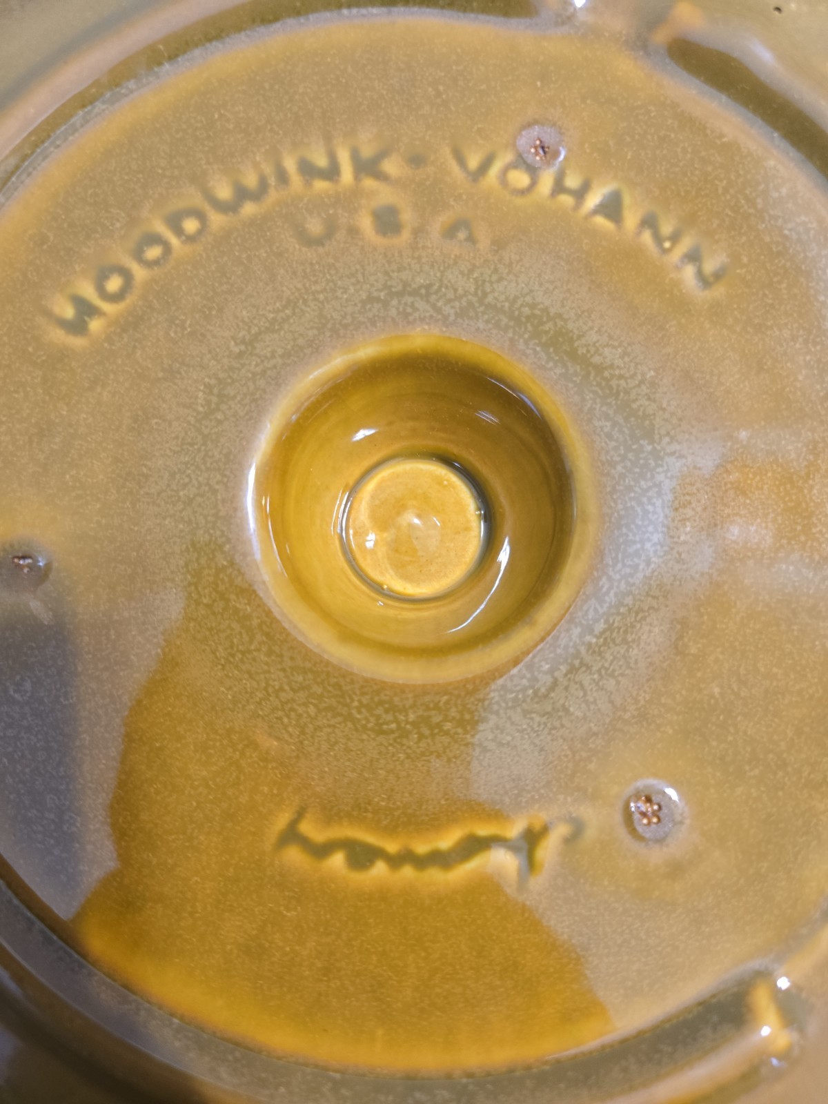 Vintage MCM Atomic HOODWINK VOHANN Cigarette Cigar Party Ashtray USA