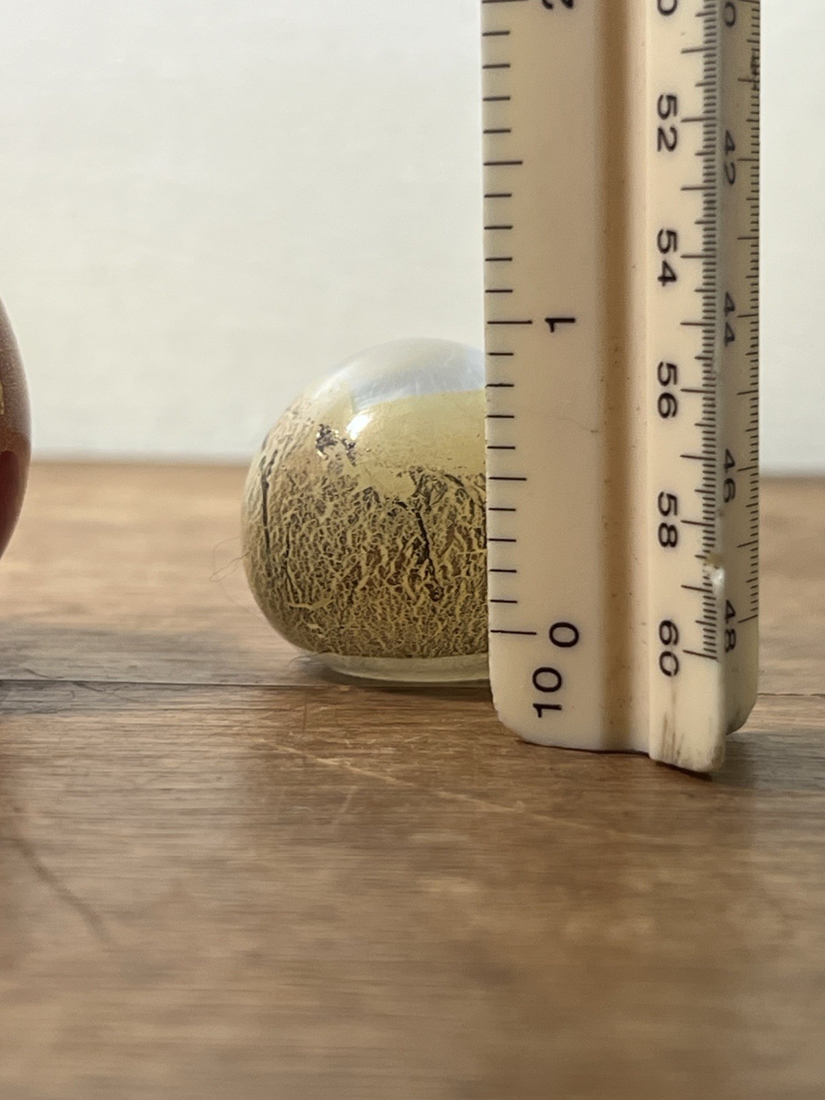 2 Pc. Handblown Art Glass Hedgehog Murano Gold Fleck Mini Decor Small Animal