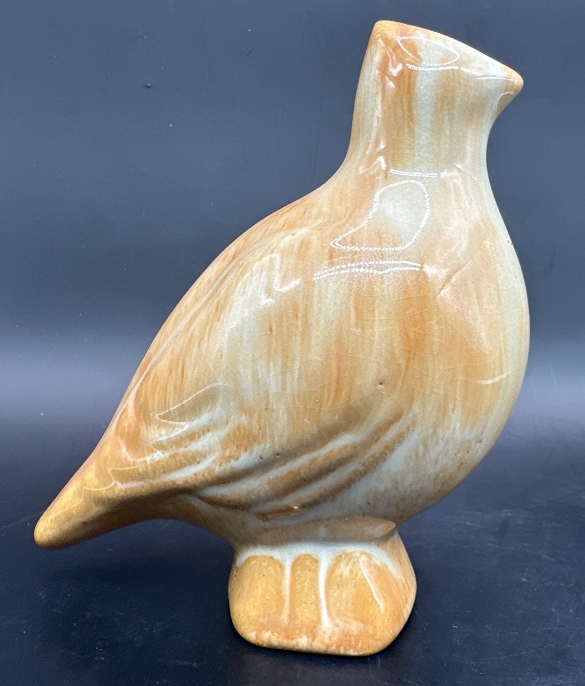Vtg Shearwater Pottery Bird Figurine Quail Dove