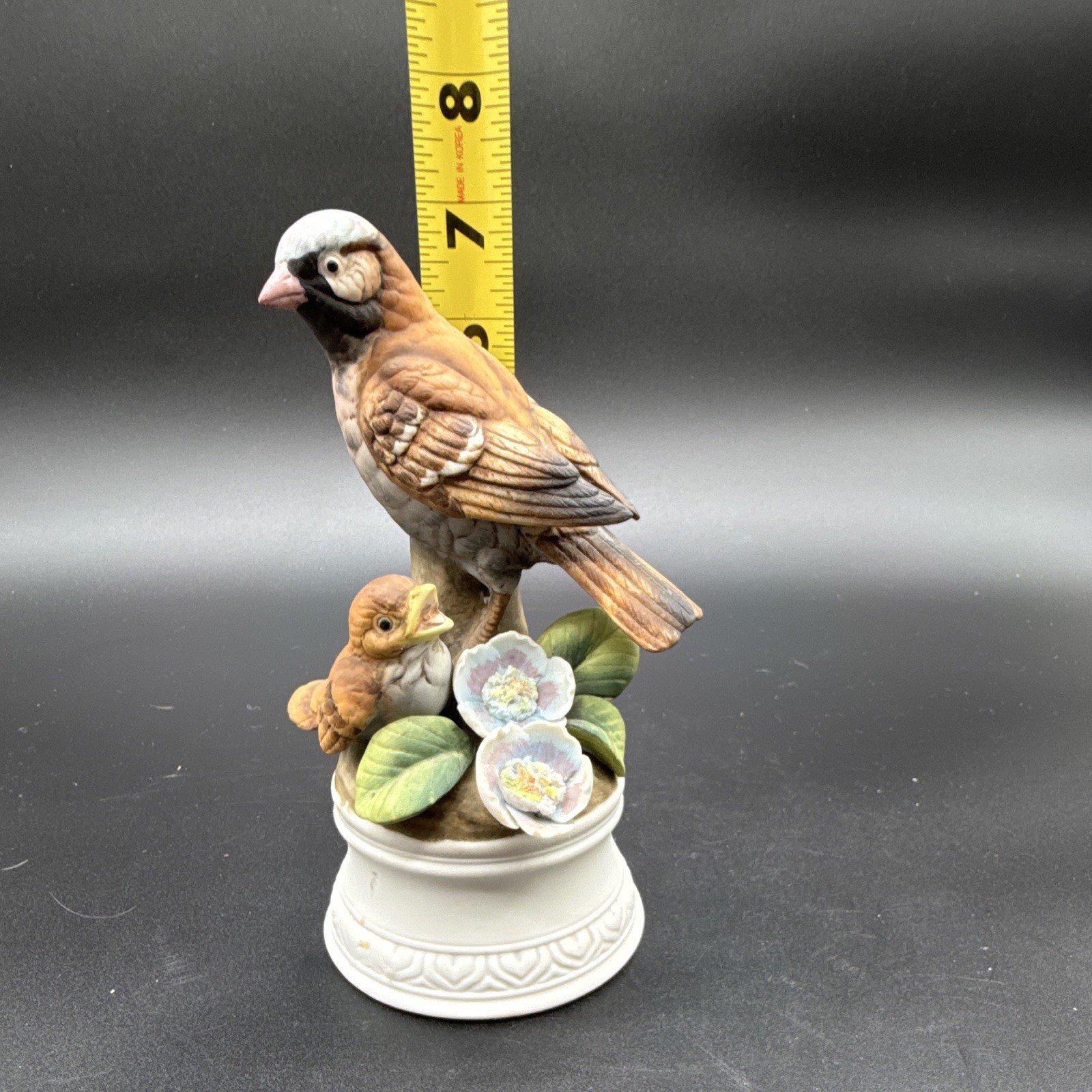 Porcelain figurine titled ‘House Sparrow’ by Angeline Original
