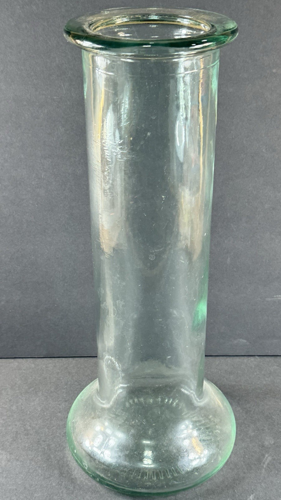 Mid Century 14inch Spanish Blown Glass Vase