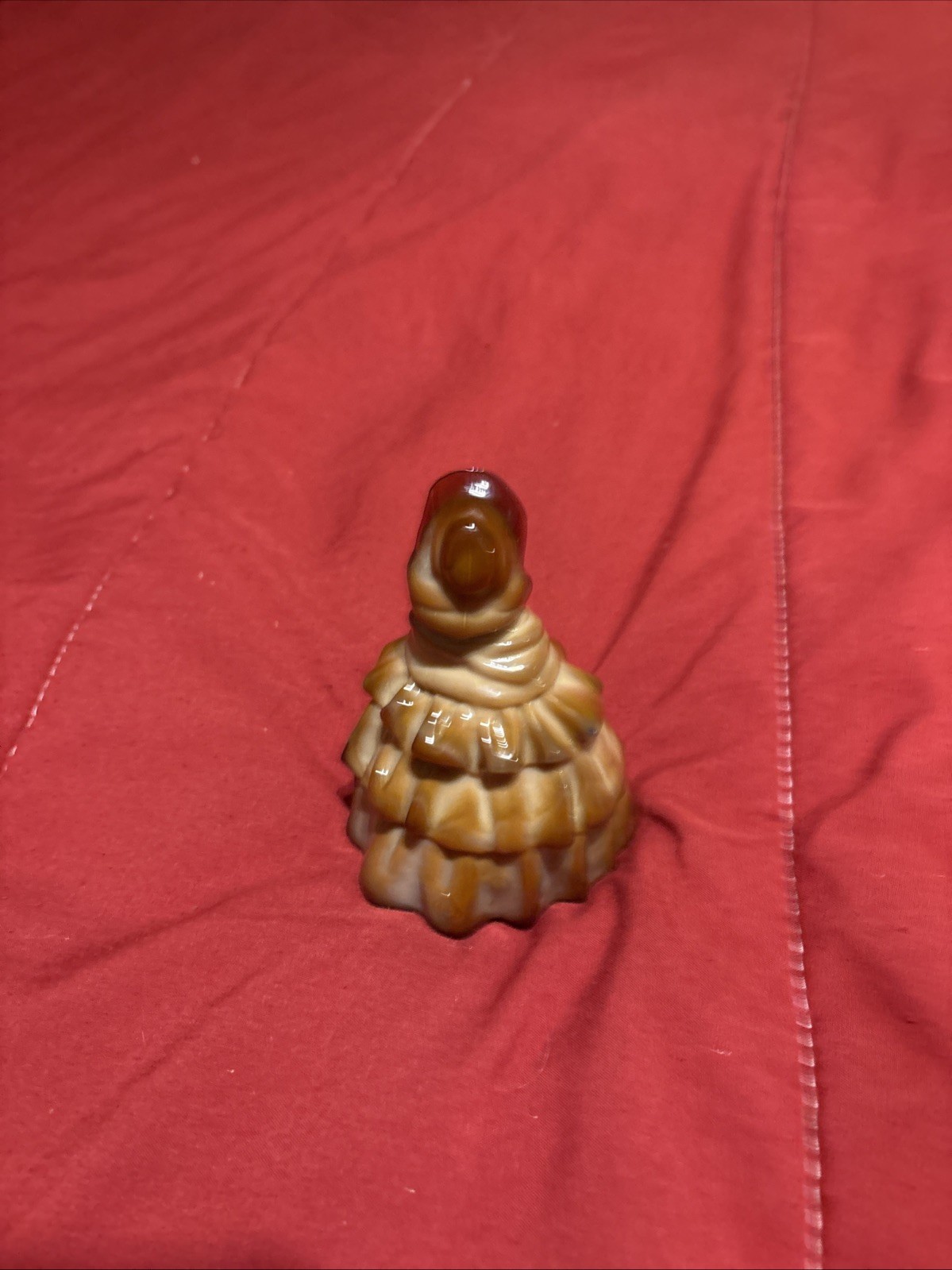 Vintage Boyd Crystal Art Glass Louise Colonial Doll Figurine
