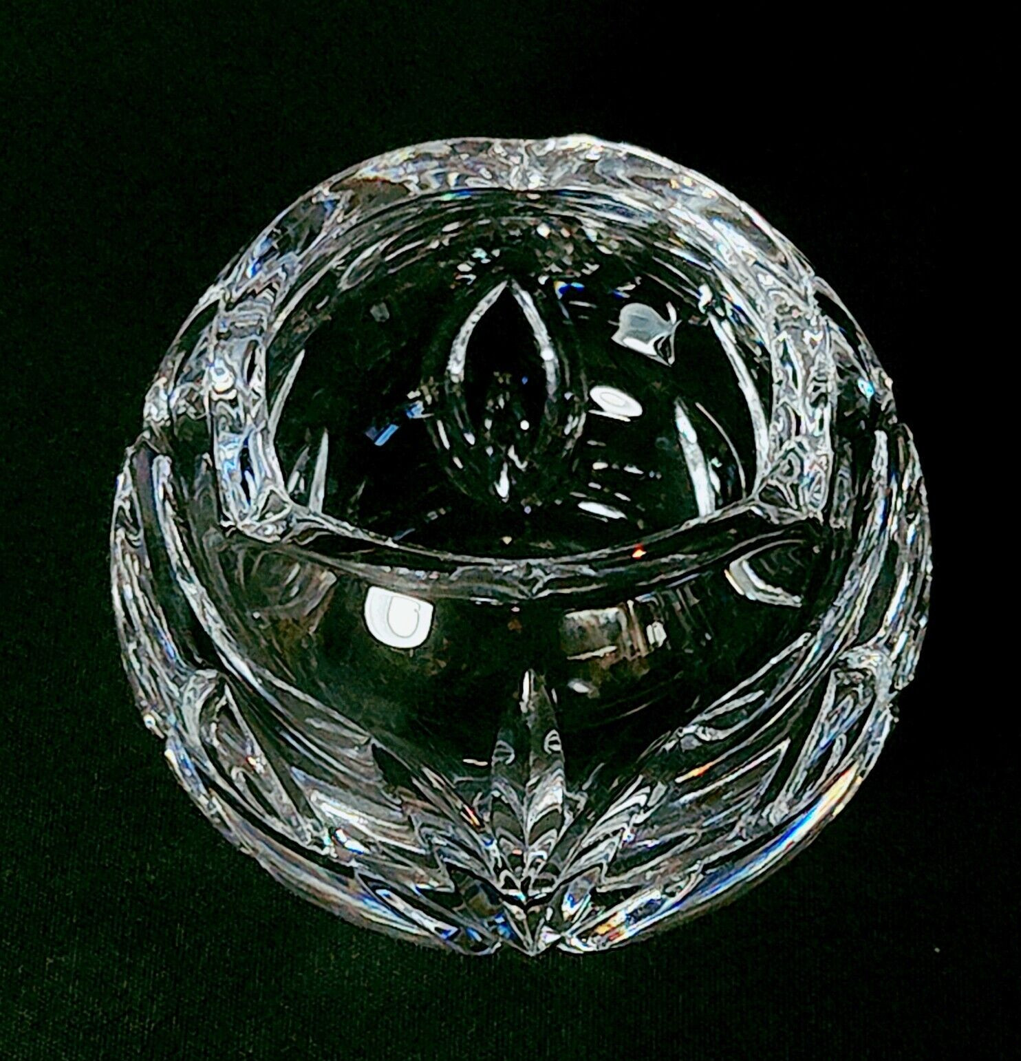 ROGASKA RICHMOND VOTIVE CANDLE HOLDERS, Cut Lead Crystal, 3″, 2PCS