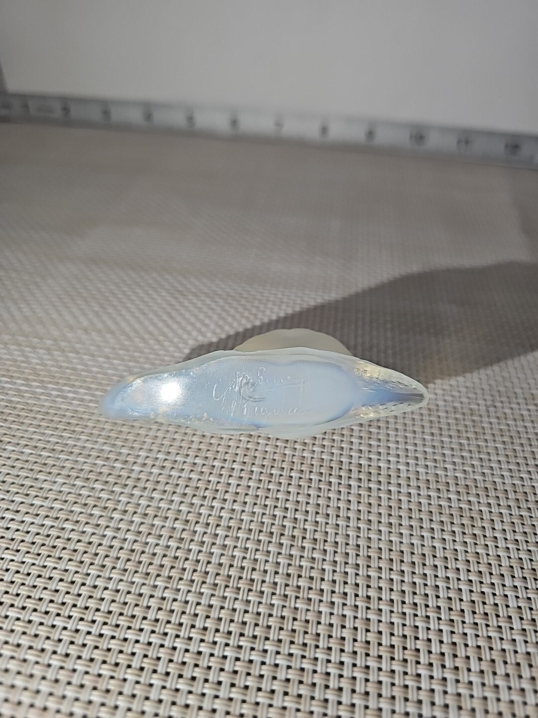 Vintage-Sabino Opalescent Glass Figure Model Escargot 8621 (Snail)