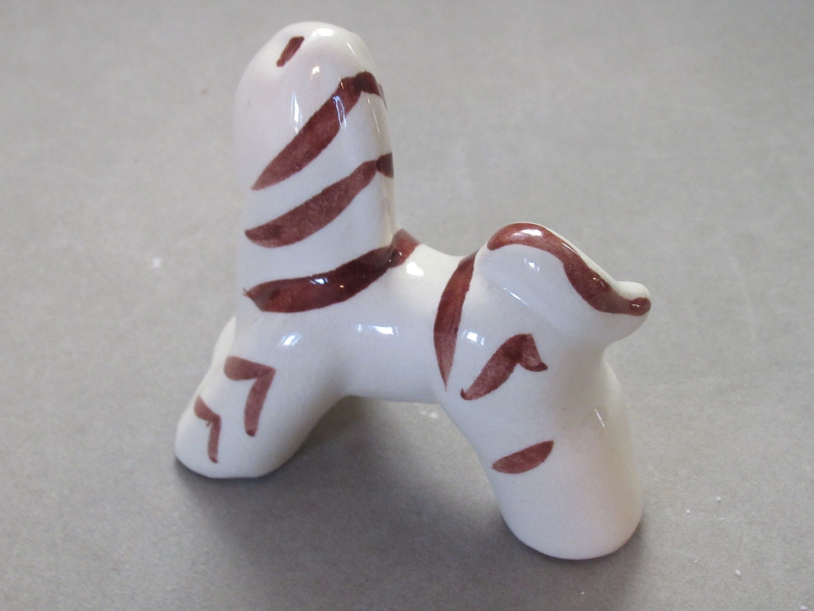 Vintage California Pottery Rio Hondo Zebra Figurine