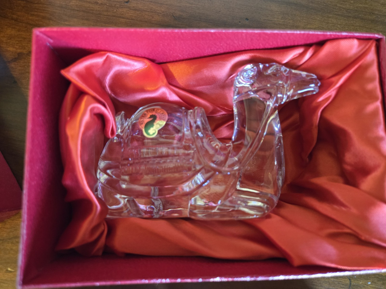 Waterford Crystal Camel from The Nativity Collection – MINT other box
