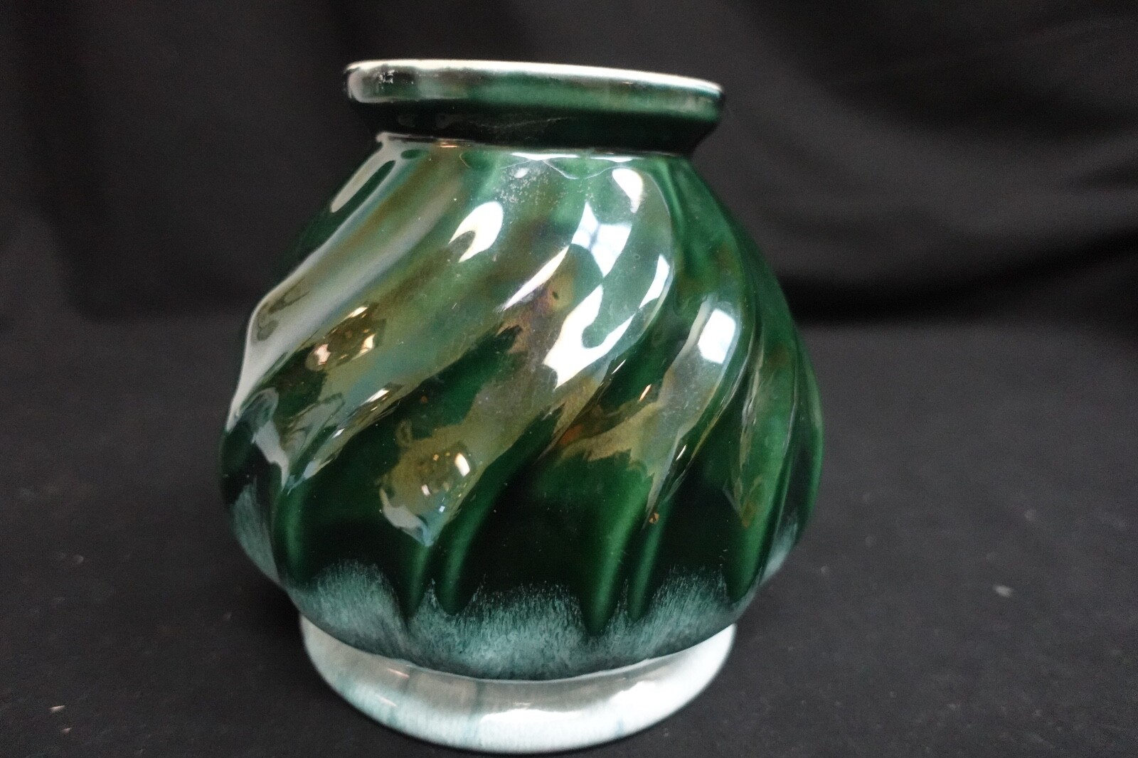 Swirl Art Pottery Urn or Vase #803 USA