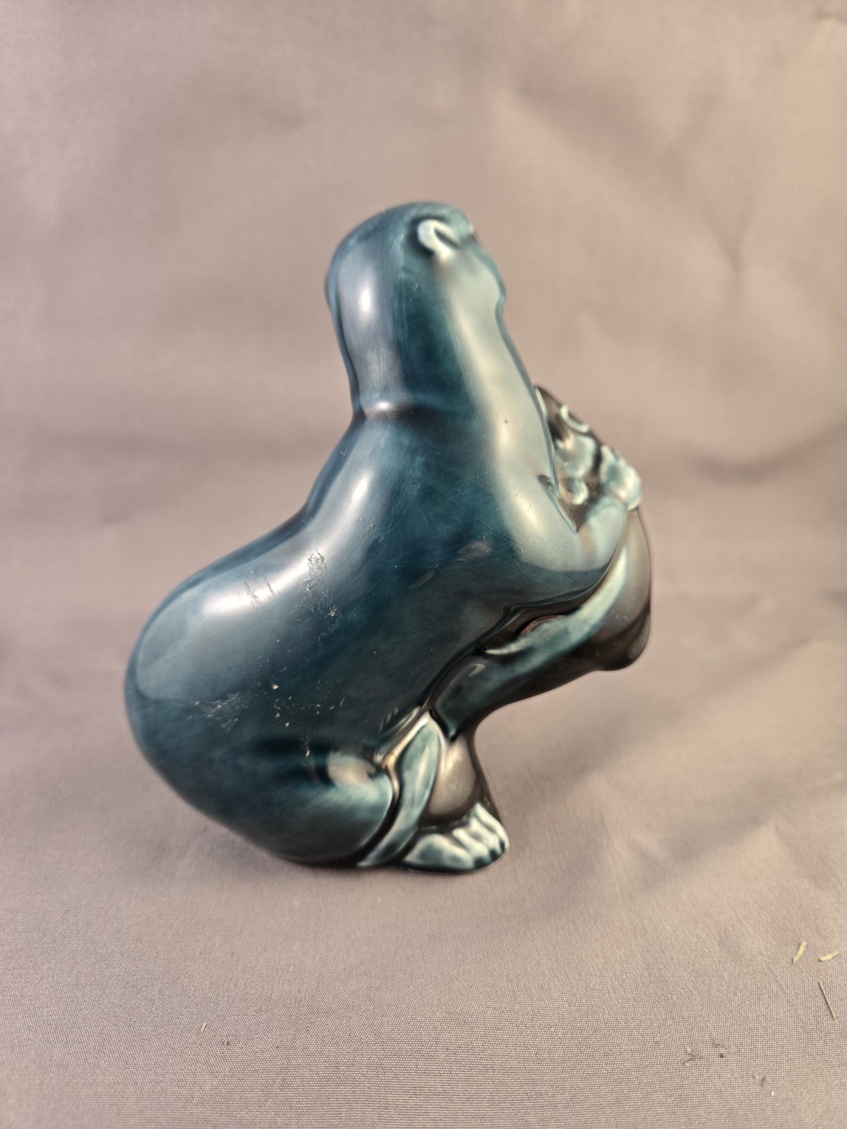 Poole Pottery Otter With Fish