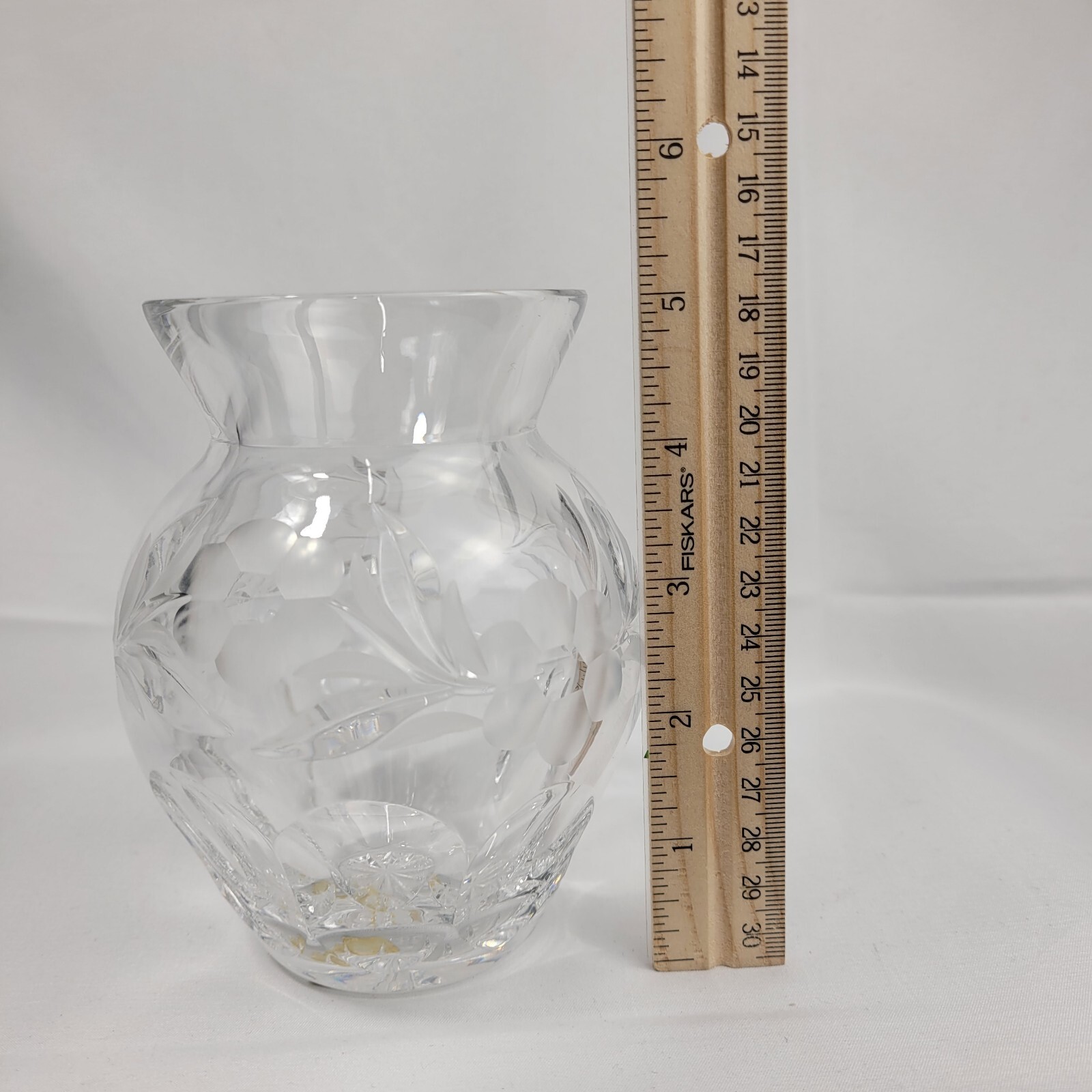 Vintage 5″ Nachtmann Bleikristall Crystal Vase Made in Germany