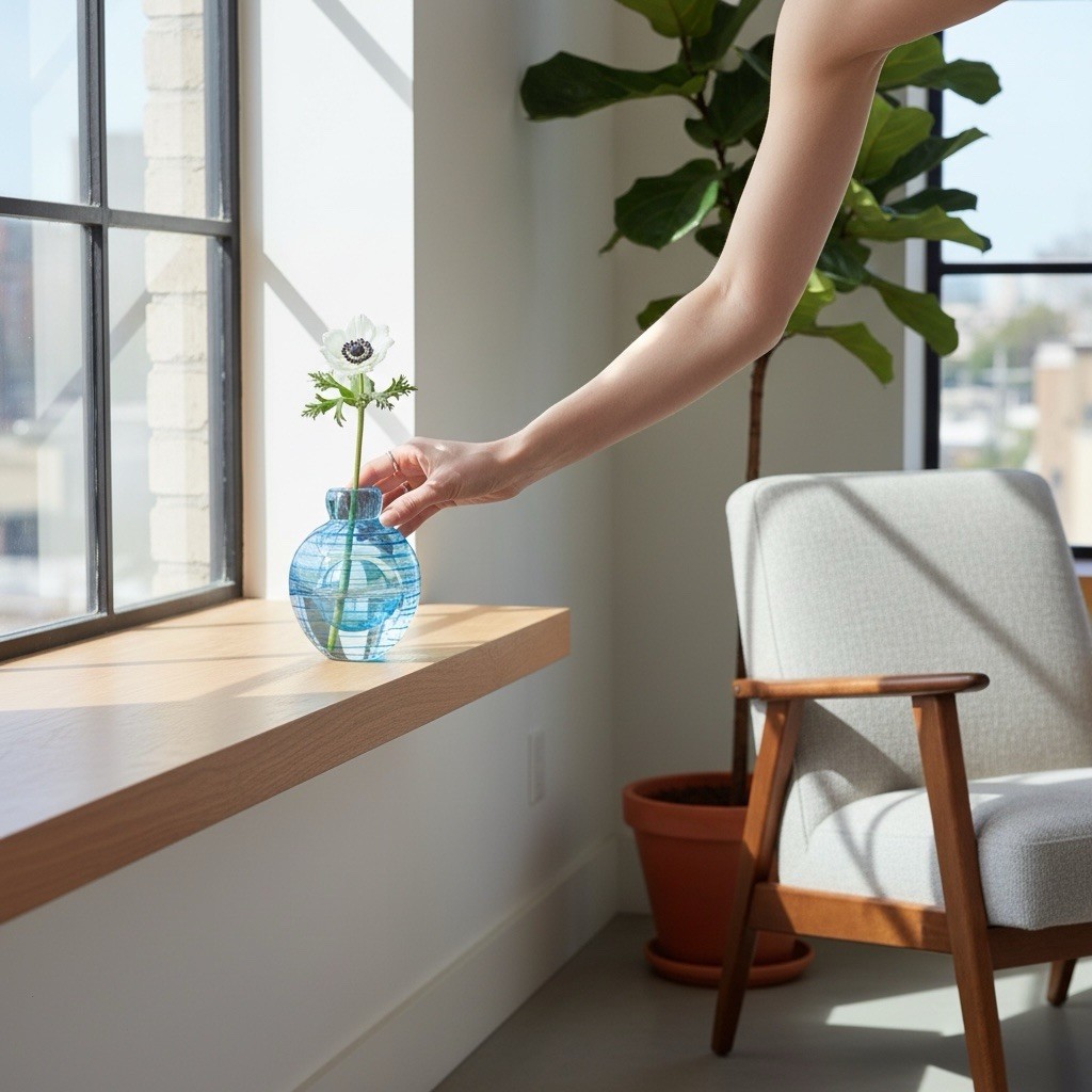Small Murano Bud Vase