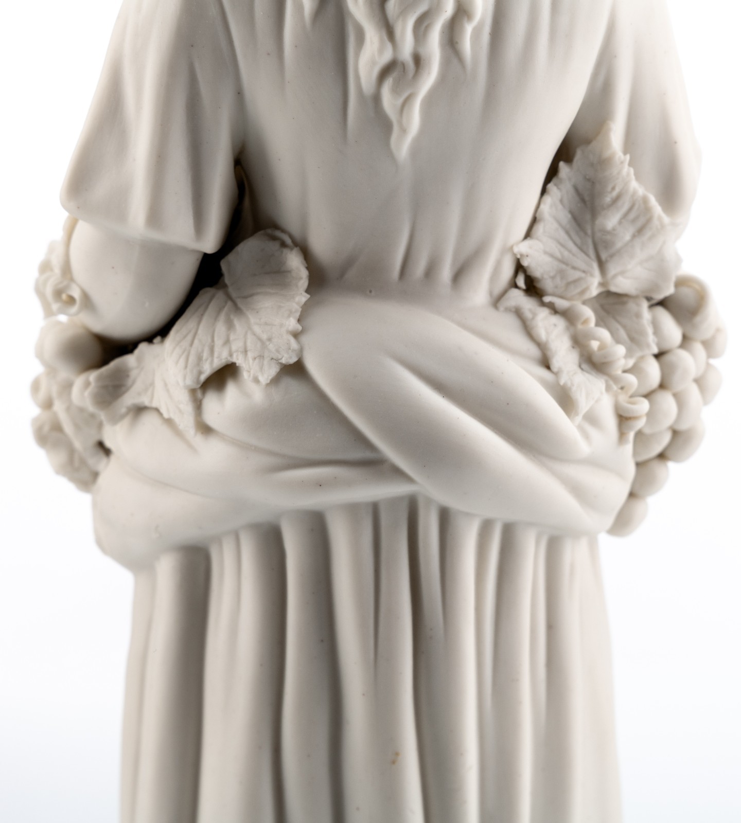 Late 1800s Figure Allegory of Autumn Porzellanfabrik Unger Schneider & Cie? 12in