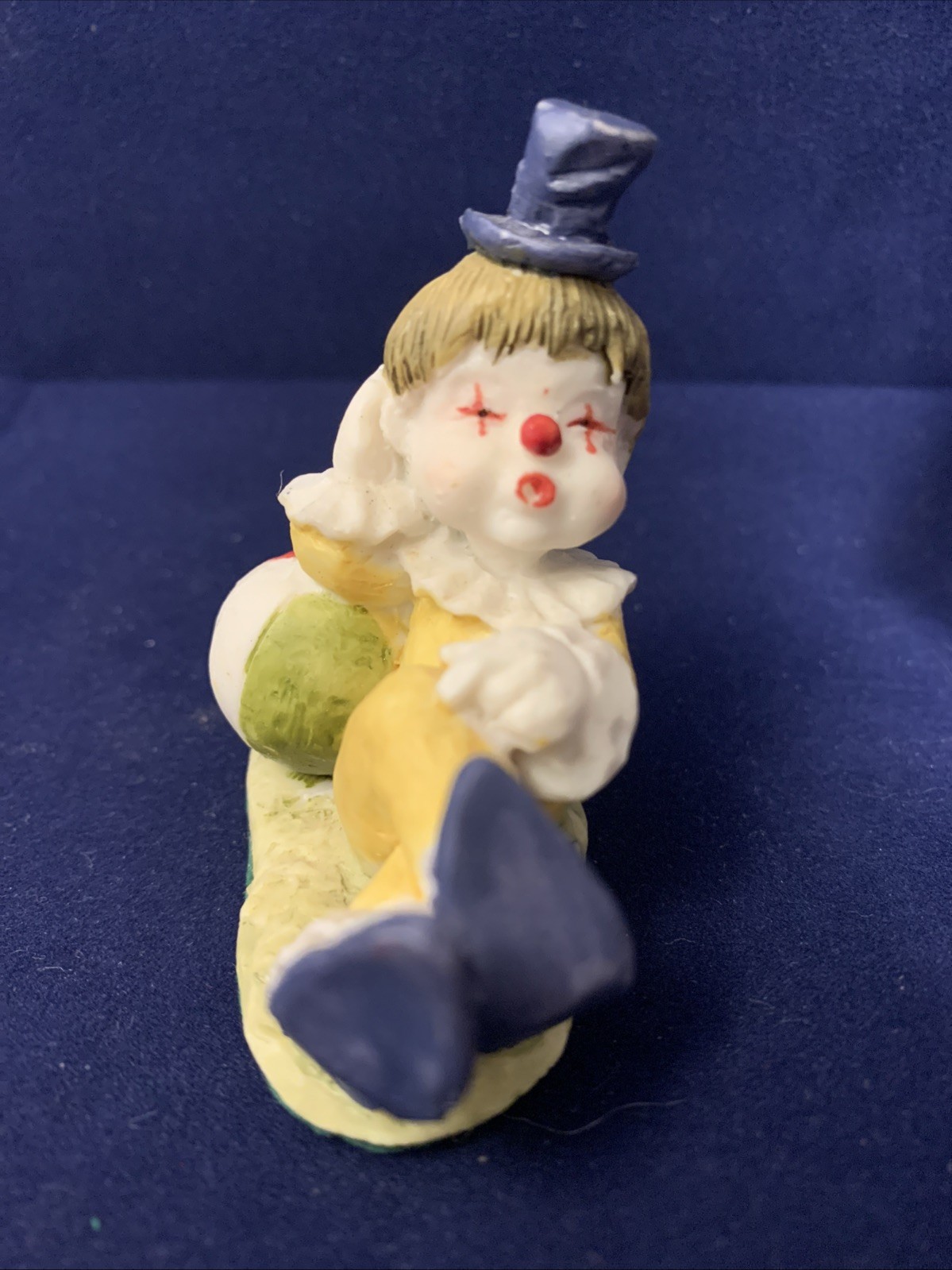 Clowning Around Assorted Lot Of 5 Vintage Clown Ceramic Figurines