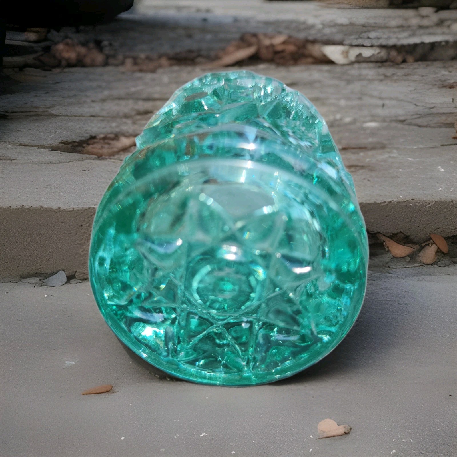 Original Boyd Mould Wilkerson Glass Heavy Toothpick Holder