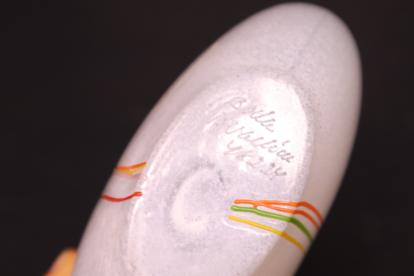 Vintage Kosta Boda “Rainbow” Studio Art Glass Vase Signed Bertil Vallien 5.75″