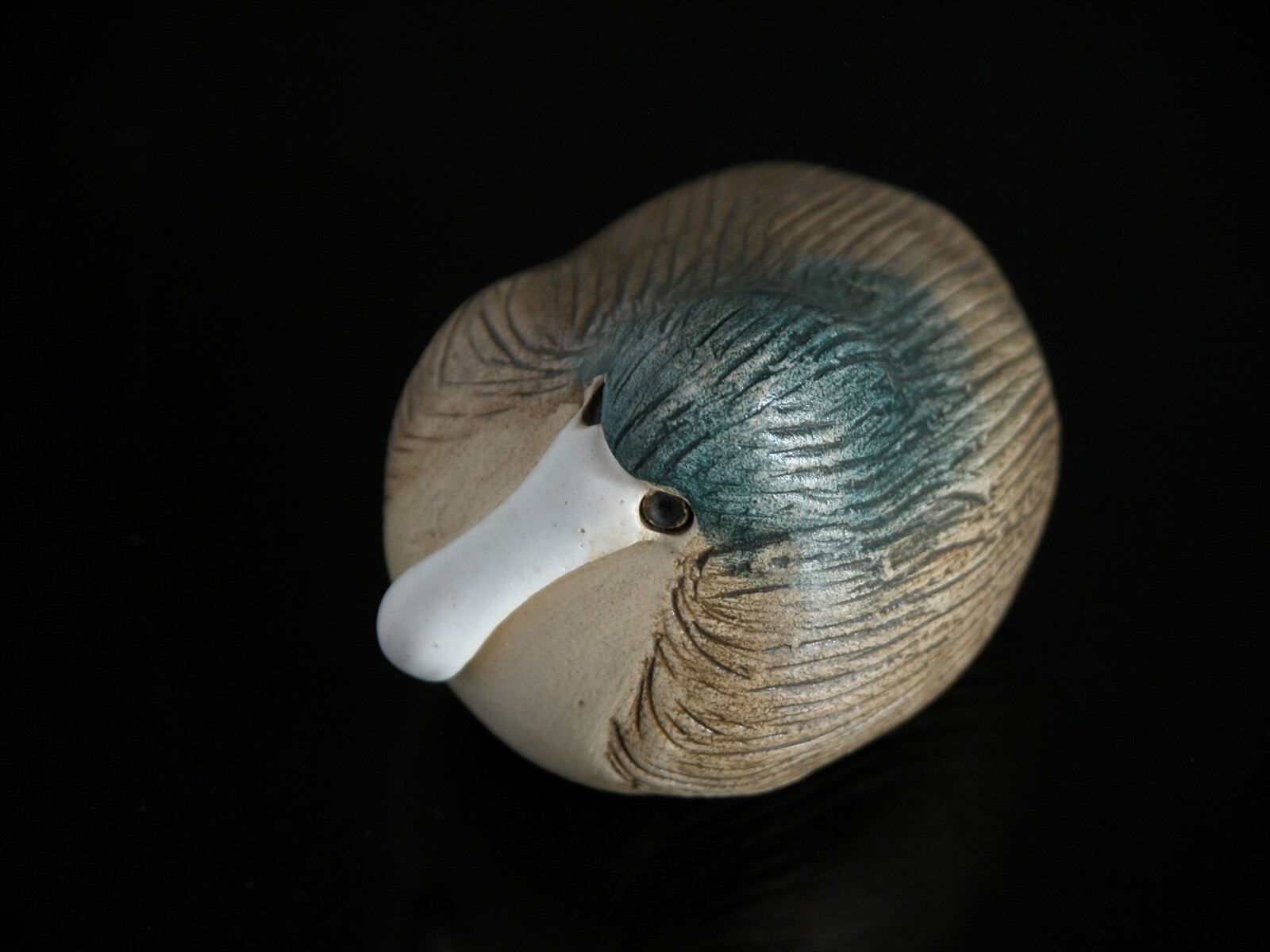 Vintage Small Duck-Billed Platypus Pottery Mid Century MCM Rare OOAK
