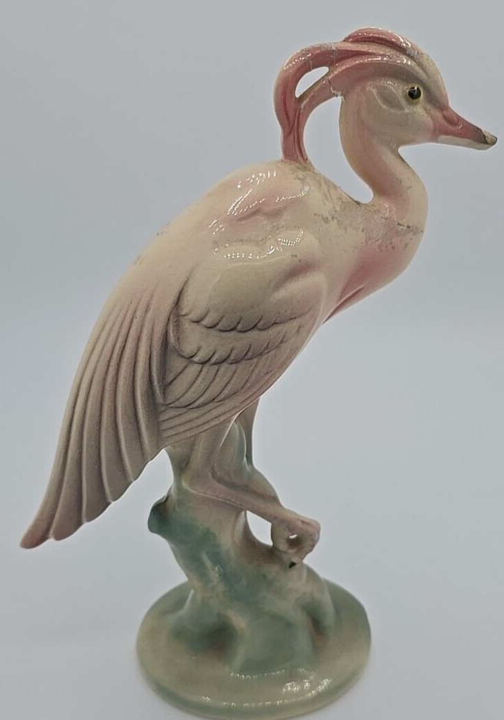 Brad Keeler – Ceramic Heron Figurine, # 714 Circa 1950-70’s