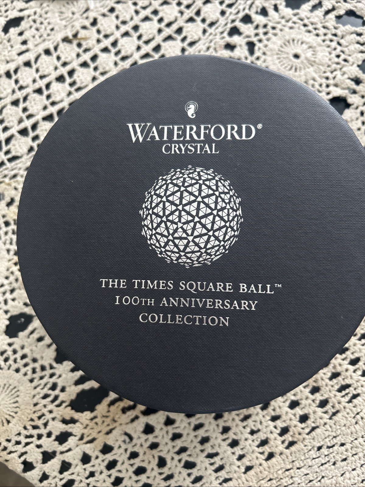 WATERFORD The Times Square Ornament Ball 100th Anniversary 2008 Light Up In Box