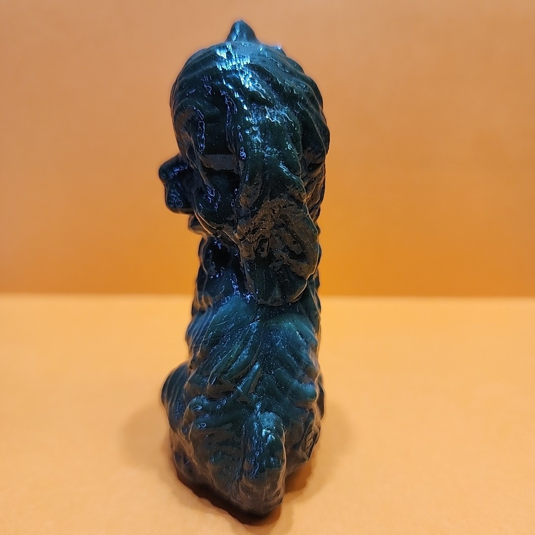 Boyd Art Glass Skippy The Dog In English Yew