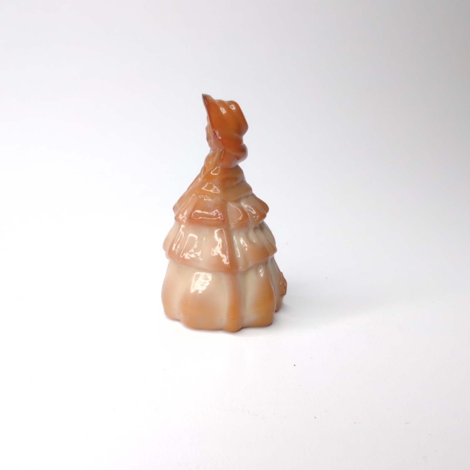 Boyd’s Crystal Art Glass, Nancy Doll #4 Milk Chocolate 3-7-1996